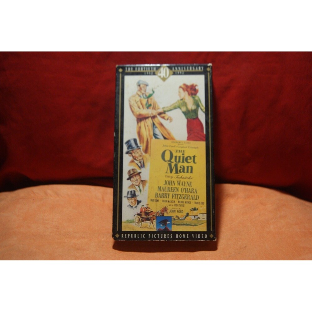 The Quiet Man (John Wayne) (VHS, 1992, 40th Anniversary Edition) Dance Musical